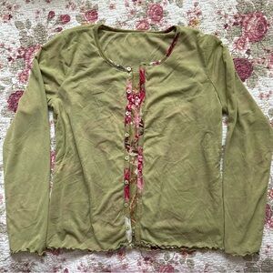 J. Jill Reversible Tank and Cardigan Set